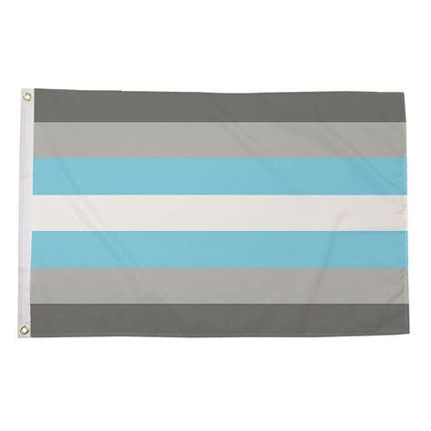 Demiboy Flag - 5ft x 3ft | LGBTQ+ Pride Flags | Rainbow & Co