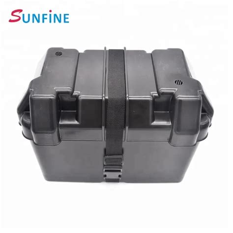 Plastic Portable Battery Box Waterproof 12v Auto Car Outdoor Marine ...