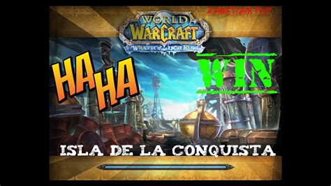 World Of Warcraft Pvp Isla De La Conquista Win Devíl Que P