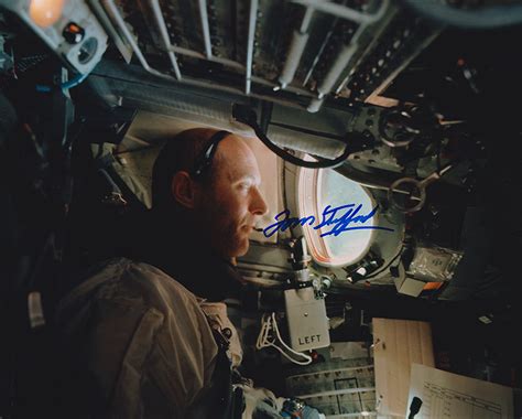 Tom Stafford Signed 10x8 Gemini 9A On Board Photo