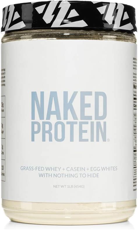 Naked Grass Fed Protein Shake Powder Blend Whey Casein Egg White