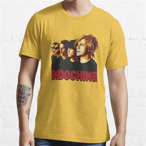 T Shirt Indochine Par Vermilione Redbubble