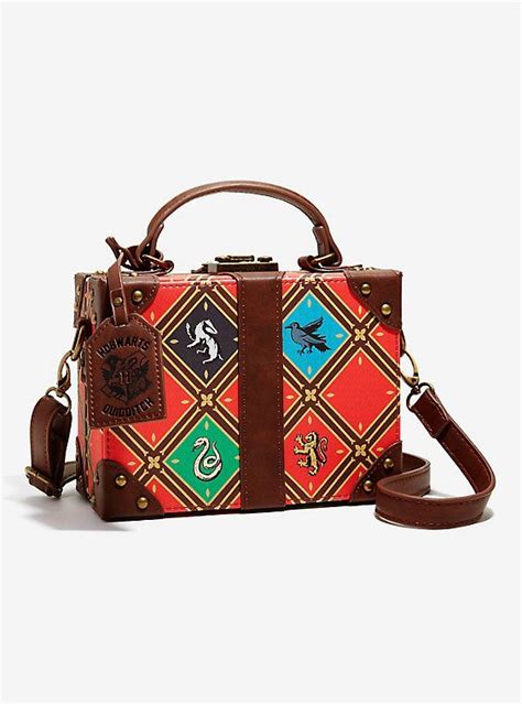 Harry Potter Quidditch Trunk Crossbody Bag Boxlunch Exclusive