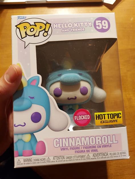 Funko Pop Vinyl Hello Kitty Cinnamoroll Flocked Hot Topic Ht