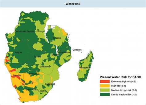 3: Current situation of water scarcity in southern Africa (Source:... | Download Scientific Diagram