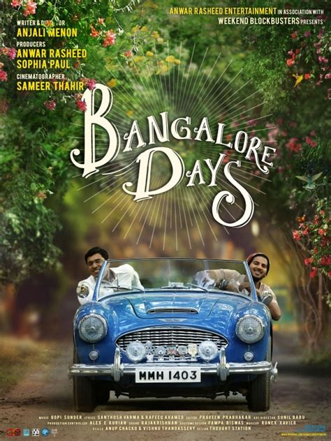 Bangalore Days Movie Poster (#2 of 7) - IMP Awards