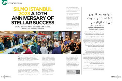 Silmo Istanbul 2023 A 10th Anniversary Of Stellar Success Visionplus