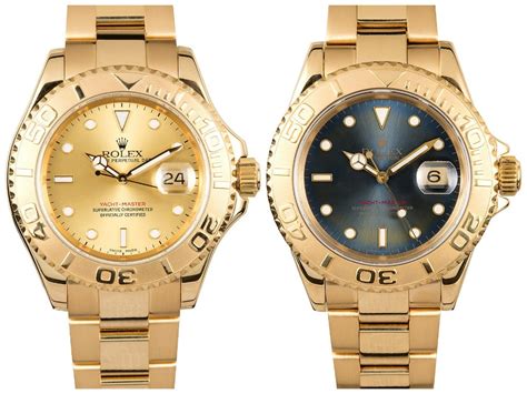 A Pair Of Gold Rolex Yacht-Masters Making Serious Waves