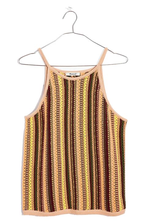 Madewell Crochet Sweater Tank Flash Sales