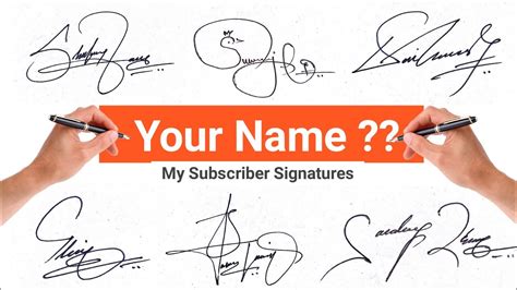 Name S Signature Style