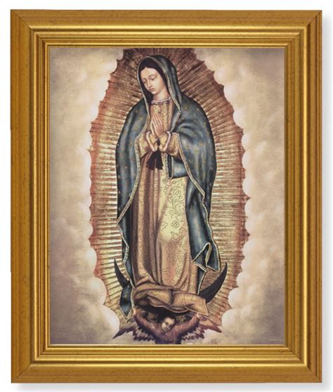 Frame Our Lady Of Guadalupe X Framed Print Under Glass