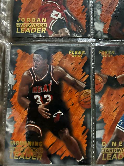 Take All Nba Cards Fleer Michael Jordan Hardwood Leader David