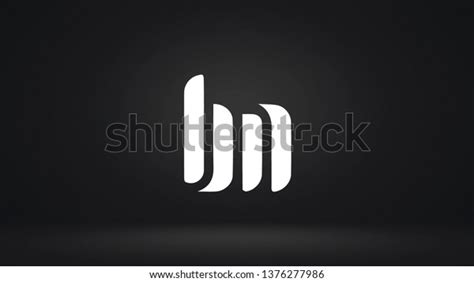 Bn Logo Design Template Vector Illustration Stock Vector (Royalty Free) 1376277986