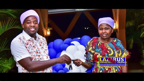 Karangu Wa Muraya Surprise Her Lovely Wife With A Brand New Car During