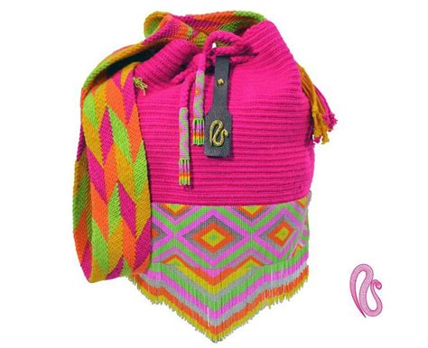 Mochilas Najash Mochila Tejida A Mano Por Los Ind Genas Wayuu Con