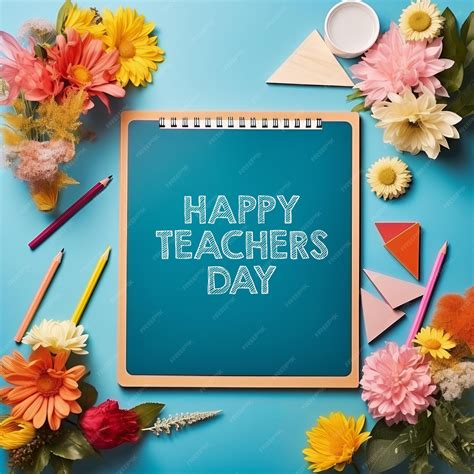 Premium Psd Happy Teachers Day Social Media Post Design