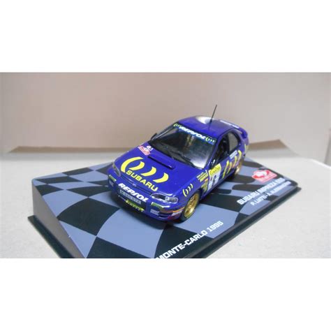 Subaru Impreza Rally Monte Carlo Liatti Eaglemoss Ixo