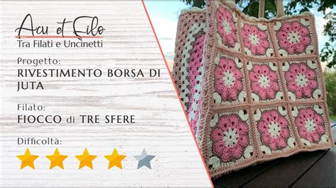 Tutorial Come Unire Mattonelle Granny Ad Uncinetto Per Rivestire Borsa