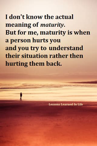 Quotes About Maturity And Relationships. QuotesGram