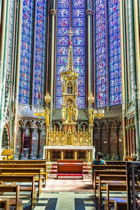 The Interior of Amiens Cathedral, France Editorial Photography - Image of europe, inside: 253915317