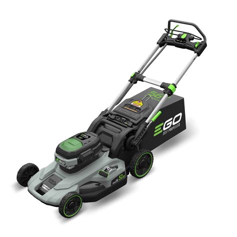 Ego Lm E Sp Cm Self Propelled Mower With Ah And Rapid Charger