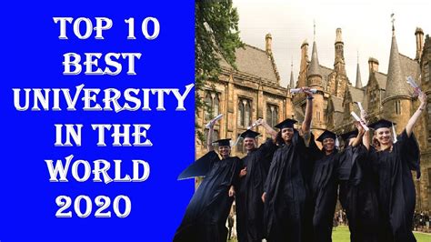 10 Best Universities In The World