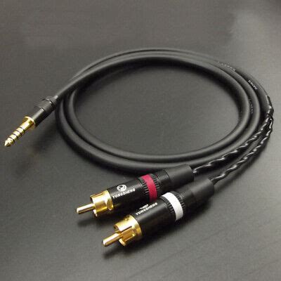 Mm Balanced Male To Rca Male Cable For Digital Audio Player