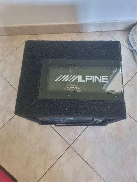 Woofer Alpine sbg-1044br
