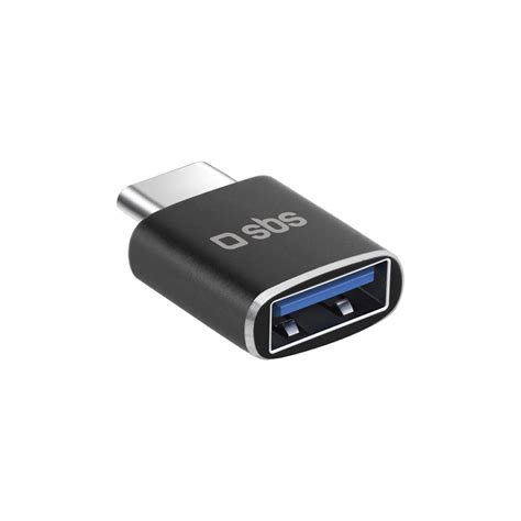 SBS Adaptér USB samica USB C samec čierna FixDistribution