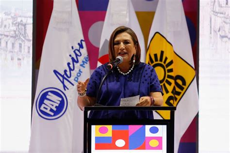 El Prd Cierra Filas Con Xóchitl Gálvez Para La Presidencia De México