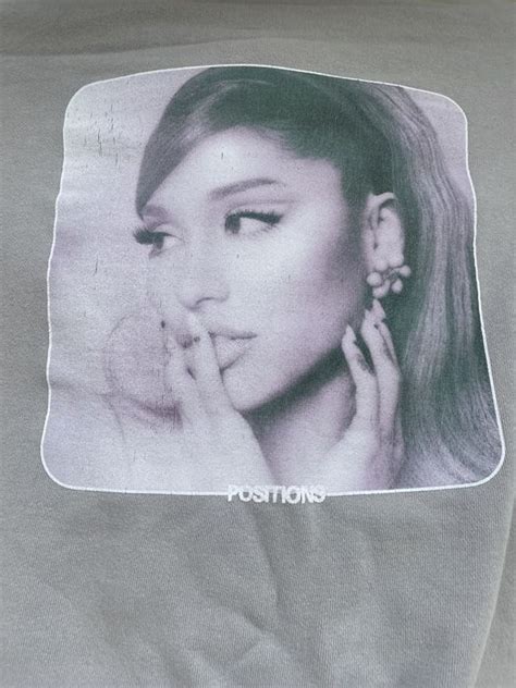 Custom ariana grande merch positions | Grailed