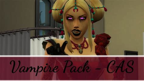 The Sims 4 Vampire Pack Cas Youtube