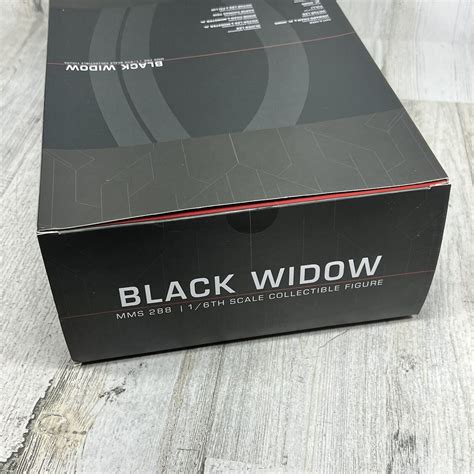 Marvel Avengers Age Of Ultron Black Widow BOX ONLY Hot Toys Figure
