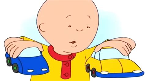 Caillou Y Los Coches Caillou En Espa Ol Castellano Youtube