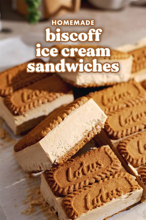 Biscoff Ice Cream Sandwiches Recipe Ice Cream Sandwiches Recipe