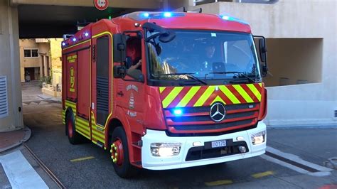 Corps Des Sapeurs Pompiers Monaco Psa En Urgence Monaco Fire Service