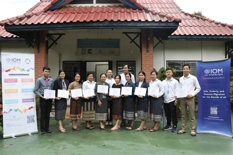 Iom Conducts Capacity Training On Communications And Safe Iom Laos