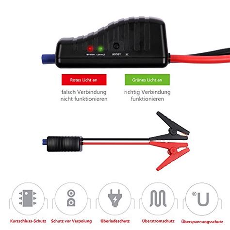 A Corrente Di Picco Mah Jump Starter Avviatore Di Emergenza Per