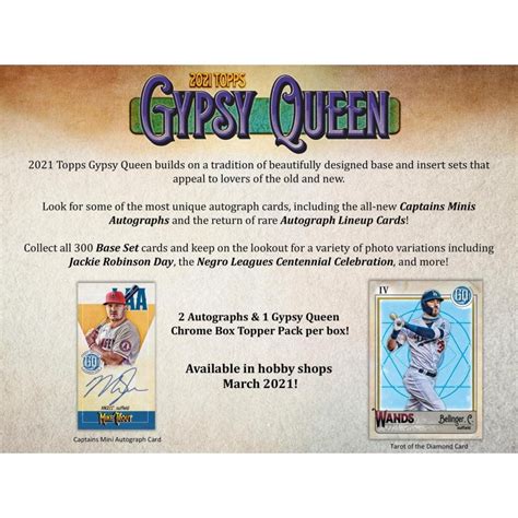 Topps Gypsy Queen Baseball Hobby Box