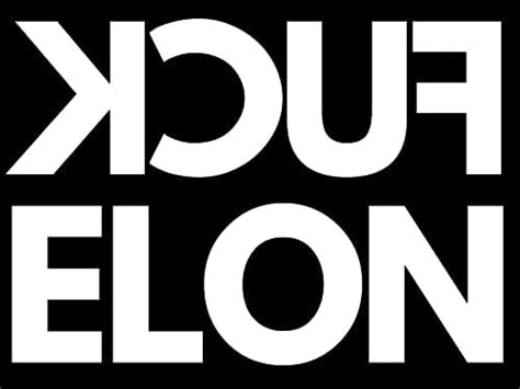 Amazon Fuck Elon Tesla Bumper Sticker Decal Mirror Image Funny