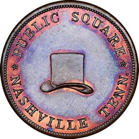 Civilwartokens Miller Tn Ngc Ms Rb Nashville Tennessee