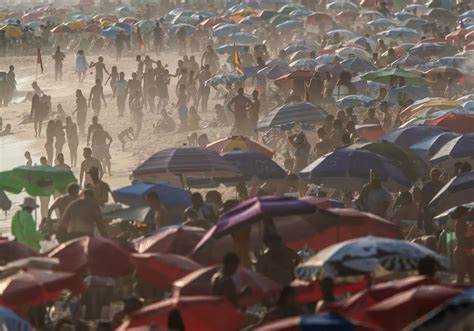 Calor agobiante en Brasil con 58 grados de sensación térmica El