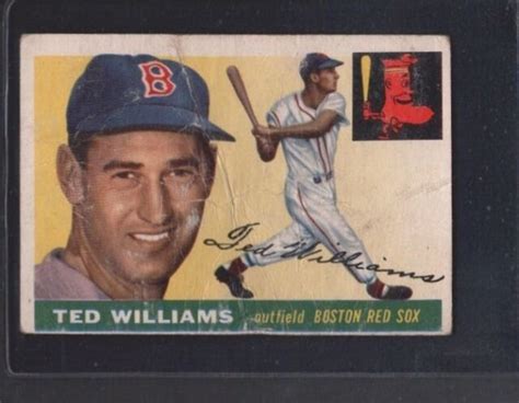 Topps Ted Williams Vintage Baseball Card Psa Graded Ex