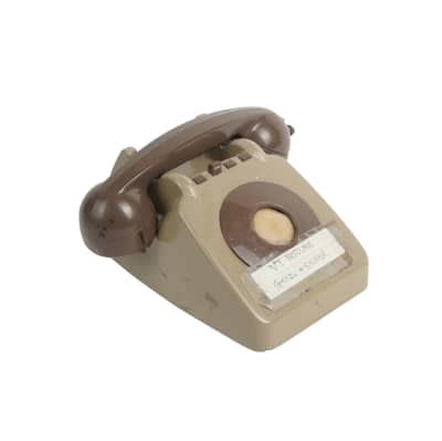 1960s 1970 S Vintage 2 Tone Green Dial Telephone Electro Props Hire