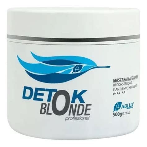 Kit Adlux Btox Detok Blond Redutor De Volume Ml Parcelamento Sem