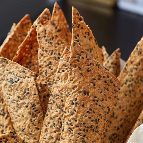 Sesame Crackers (Thin and Crispy) - Taste of Artisan