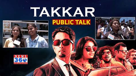 Takkar Movie Genuine Public Talk Siddharth Divyansha Kaushik