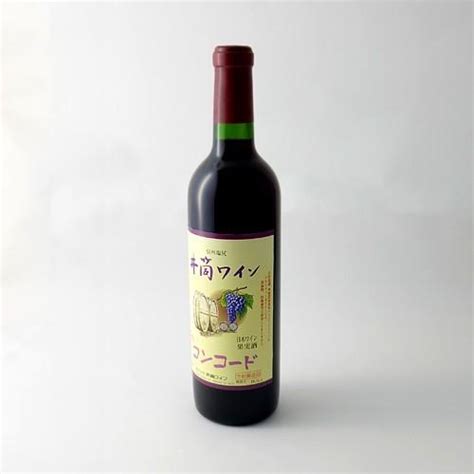 井筒ワイン 無添加 コンコード 赤ワイン 中口 2023 新酒 720ml×6本 国産ワイン 送料無料 Wine Izutsuwinecc