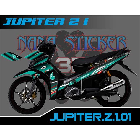 Jual Striping Jupiter Z Petronas Stiker Jupiter Z List Variasi