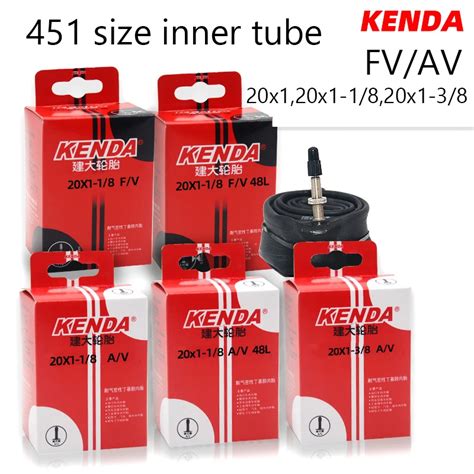 KENDA Inner Tube 20 Inch Camera 20 1 20 1 1 8 20 1 3 8